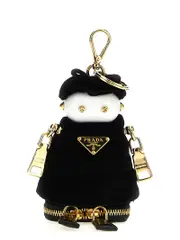 [Prada] Prada-Soft Robot Accessori Nero-Donna OS