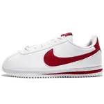 NIKE 阿甘鞋 CORTEZ BASIC SL GS 白 紅 女鞋 大童 休閒鞋 皮革【ACS】 904764-101