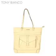 TONY BIANCO SAND TOTE HANDBAG WOMENS LADIES GIRLS STUDENT FASHION BAG NEW