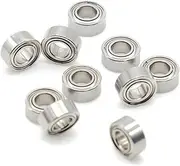HFZCSIMR 10Pcs SMR74ZZ ABEC 9 Bearing Stainless Steel Ball Bearing 4x7x2.5 3x6x2.5 3x8x4 4x9x4 6x10x3 9x17x5 8x14x4 High Speed Bearing Bearings(S626ZZ 6X19X6)