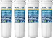836848 Refrigerator Water Filter Replacement for Fisher&Paykel 836860,862284,862285,E404BRXFDU,EFF-6017A,E522B,E402B,E442B,RF90A180DU,PS2067635,RF402B,WF60,WF296,Pack of 4