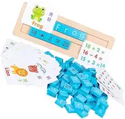 ifundom Educational Blocks for Boys and Girls 100pcs Number Building Blocks Toys Math Games Toy