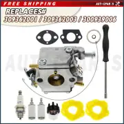 Carburetor For Homelite UT10540 UT10560 UT10580 UT10544 Chainsaw 35cc 38cc 42cc