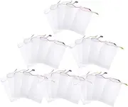CATIEBYE Bar Soap Bag Set 50pcs Soap Pouches Shower Face Cleanser Easy to Clean and Reusable