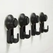 Multi-purpose Towel Racks Kitchen Vacuum Hook Wall Organizer Towel Holder Rack B