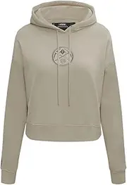 Pro Standard Womens NBA Neutral Cropped Pullover Hoodie