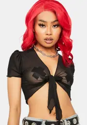 Give It Time Front Tie Top