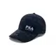 FILA 滿版LOGO帽/棒球帽-黑色 HTY-1102-BK