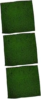 ABOOFAN 3pcs Simulated Grass Mat Fake Moss Turf Artificial Turf Roll Ideal for Indoor/Outdoor Decor