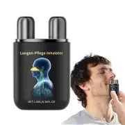 Natural Sinus Inhaler Double Hole Soothing Nasal Stick Boost Energy expedient