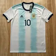Camiseta Fútbol Adidas Argentina 2019 ClimaLite Size L #10 Messi