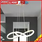 Circle Rings LED Pendant Lamp Warm/White Light Hanging Ring Pendant Light