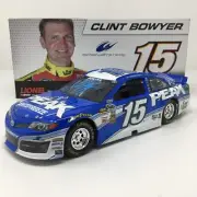 Clint Bowyer 2023 Peak Blue Autographed 1:24 Diecast