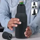 Beer Bottle and Can Cooler with Beer Opener Slim Can Cooler Beer Bottle Bant