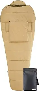 ICECO XL Sleeping Bags for Adults, 10°F Camping Sleeping Bag Cold Weather, 3 Seasons Backpacking Sleeping Bag, Warm & Washable Mummy Sleeping Bags for Camping, Hiking, Traveling, Outdoor