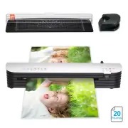 SL299 Laminator Machine Set A4 Size Hot and Cold Lamination 2 Roller System with