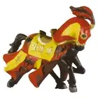 Papo 39372 Knight's Plume Horse Red Toy - NIP