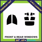 For BMW X4 (G02) 2018+ Carbon Pre Cut Window Tint Full Premium 2-ply HP+