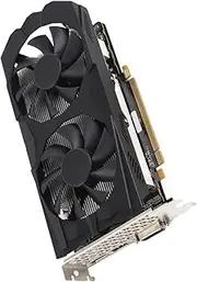 Desktop Computer Graphics Card, Graphics Card HD Multimedia Interface RX580 8GB 256BIT Compact Silent High Performance for Work for Making Video (RX580 8G D5)
