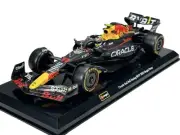 BBURAGO 2023 RED BULL RACING RB19 #11 PEREZ WITH CASE 1:24 F1 FORMULA 1 NEW