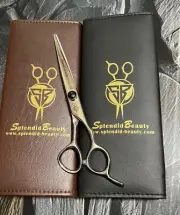 Premium Hair Cutting Shears Japanese Stainless Steel C440 Barber Scissors Size 7