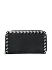 Stella McCartney Falabella Zip Around in Black