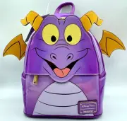 NWT! Disney Parks X Loungefly EPCOT Purple FIGMENT Mini Backpack