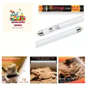 2 Pack , UVA UVB Fluorescent Lamp Tube, UVB Lighting Bulb for Turtles, Chamel...
