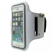 iPod Touch 5 6 7 Gen - RUNNING ARMBAND SPORTS GYM WORKOUT CASE COVER BAND WHITE