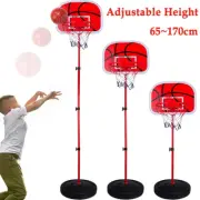 Portable Kids Basketball Stand Children Backboard Hoop Net Set Garden Game Toys