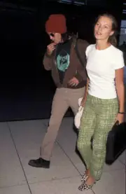 Johnny Depp & Kate Moss 1989 Old Photo 3