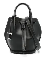 [Tod's] mini logo-charm bucket bag