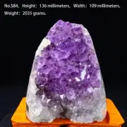 Natural Amethyst Uruguay Crystal Quartz Tabletop Collection Specimen S84