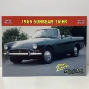 CARD ONLY: Johnny Lightning Trading Card 1965 Sunbeam Tiger