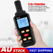 3 In 1 Radiation Detector Dosimeter Geiger Counter EMF Electromagnetic Tester AU