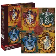 Aquarius Harry Potter Crests 1000pc Jigsaw Puzzle Children/Teen/Kids 14y+ Toys