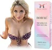 Bobae Brazilian Breast Enhancement, Natural Breast Enlargement Fast Growth - Tightening Reshape and Enhancement, size Up Bust, Firming, and Lifting Breast Lift Oil for Bigger Breast