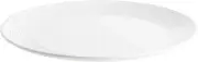 Tablecraft Pulito Collection Round Platter, White, Melamine, 13.125diameter 33.3