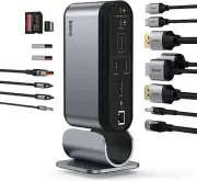 Baseus Surface Go Docking Station, 16 in 1 USB C HDMI Adapter
