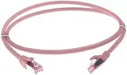 4m CAT6A S/FTP LSZH Ethernet Network Cable | Pink