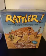 RARE! RATTLER Boardgame 1990 Pressman games BRAND NEW MIB Still Shrink Wrapped!