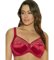 NWT ELOMI EL4033 CATE SOFT CUP WIREFREE BRA RED CHOOSE SIZE!