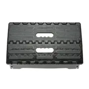 Portable Folding Step Stool Black Step Ladder For Elderly Pregnant Bathroom MNJ