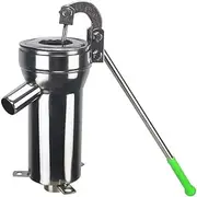 SanGin Stainless Steel Rocking Water Pump Hand Pressure Well Pump Rural Well Water Pump Garden Pressure Water Pump Suitable for Gardens And Farms