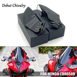 HONDA 適用於本田CBR650R CBR650F CBR150R CBR1000RR通用摩托車可調側擾流板帶鏡摩托車