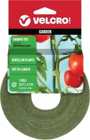VELCRO Brand VEL-30071-USA ONE-WRAP Garden Ties | Plant Supports for Effective G