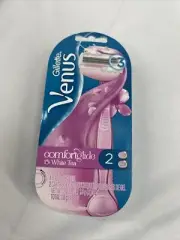 Gillette Venus Comfort Glide White Tea Razor Kit with 2 Cartridge Refill