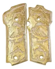Cachas Smith & Wesson Caliber 9mm Model 59 65dl Mexican Flag Grip MADE In MEXICO