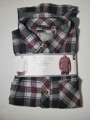 NEW Berkley Jenson Men's Flannel 2-Pack Long Sleeve Thermal M Med Medium NWT
