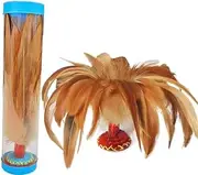 Soft Rubber Shuttlecock1pcs Shuttlecock Sports Toys for Kids Kids Sports Toys Jianzi Game Feathered Shuttle Indoor Kick Toy Children Plaything Foot Sports Game Toy Foot(children3-10 Years Old) (Color